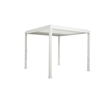 Záhradná pergola MIRADOR 111 Clasic 3 x 3 m biela